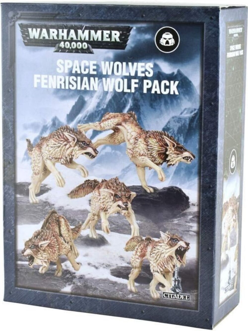 Space Wolves Fenrisian Wolf Pack - Plastic Miniature Kit for Tabletop Gaming